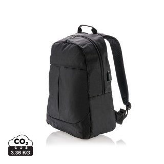 Mochila para portátil con USB promocional